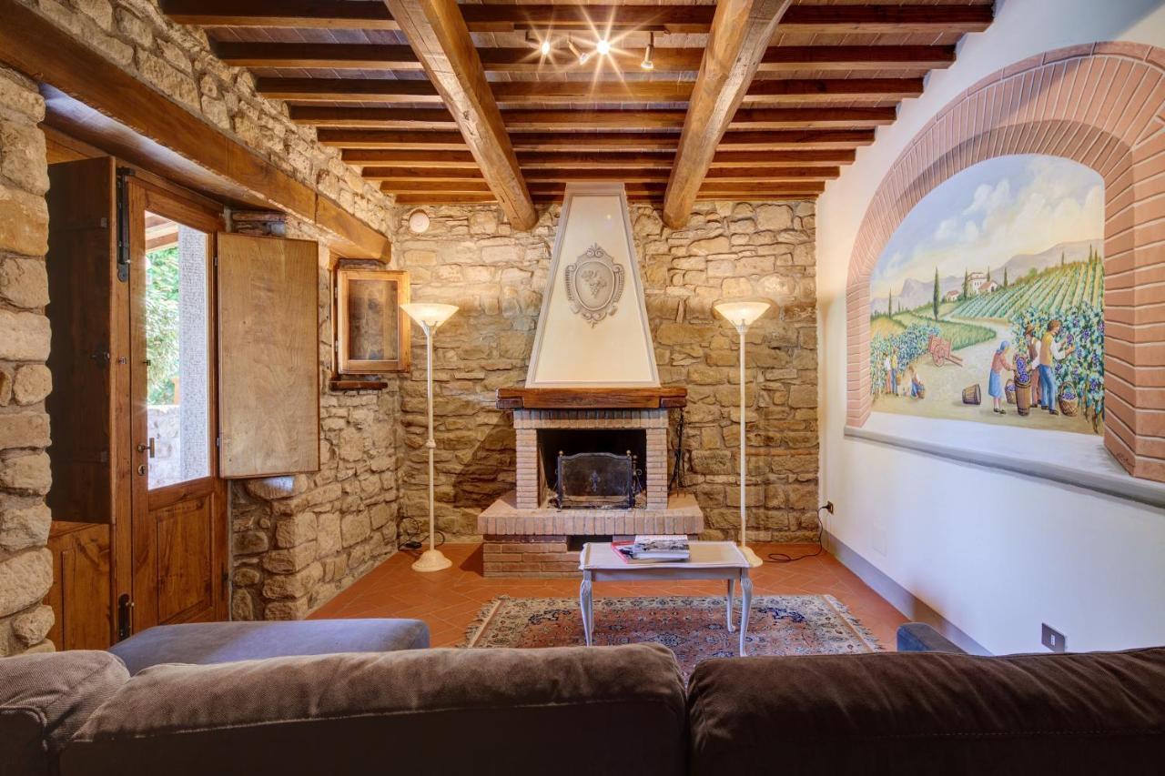 Fattorie Di Celli Apartment Poppi Bagian luar foto