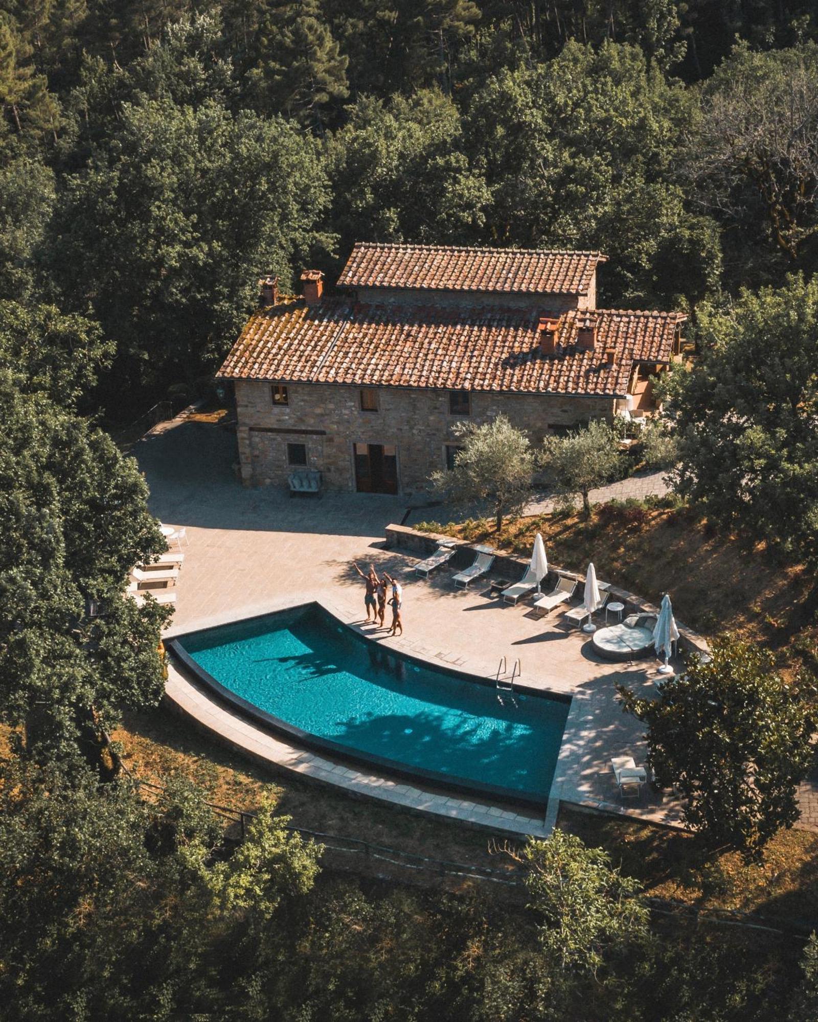 Fattorie Di Celli Apartment Poppi Bagian luar foto